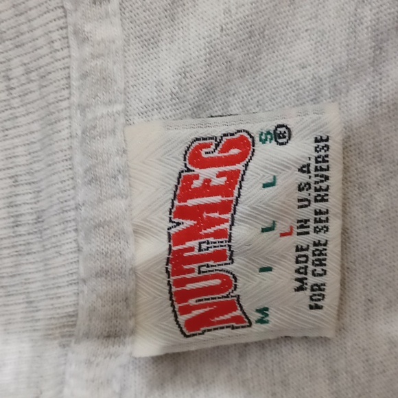 1994 (c.1991) Licensed ISL World Cup USA 94 Lg Heathered Grey Graphic Tshirt - Picture 5 of 13